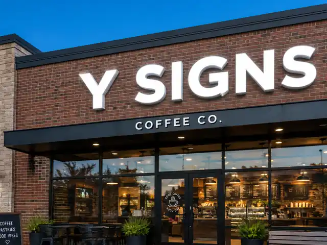 Front-Lit Letters Sign