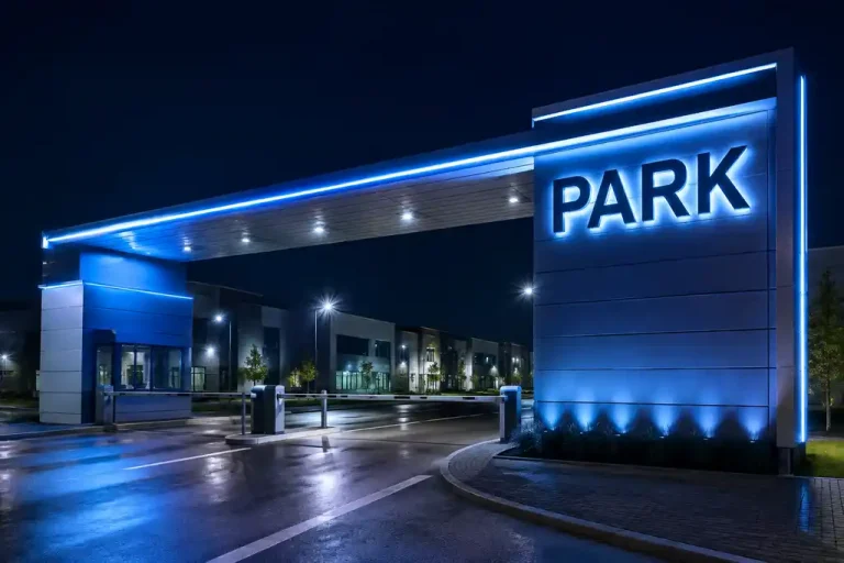 Industrial Park Channel Letters