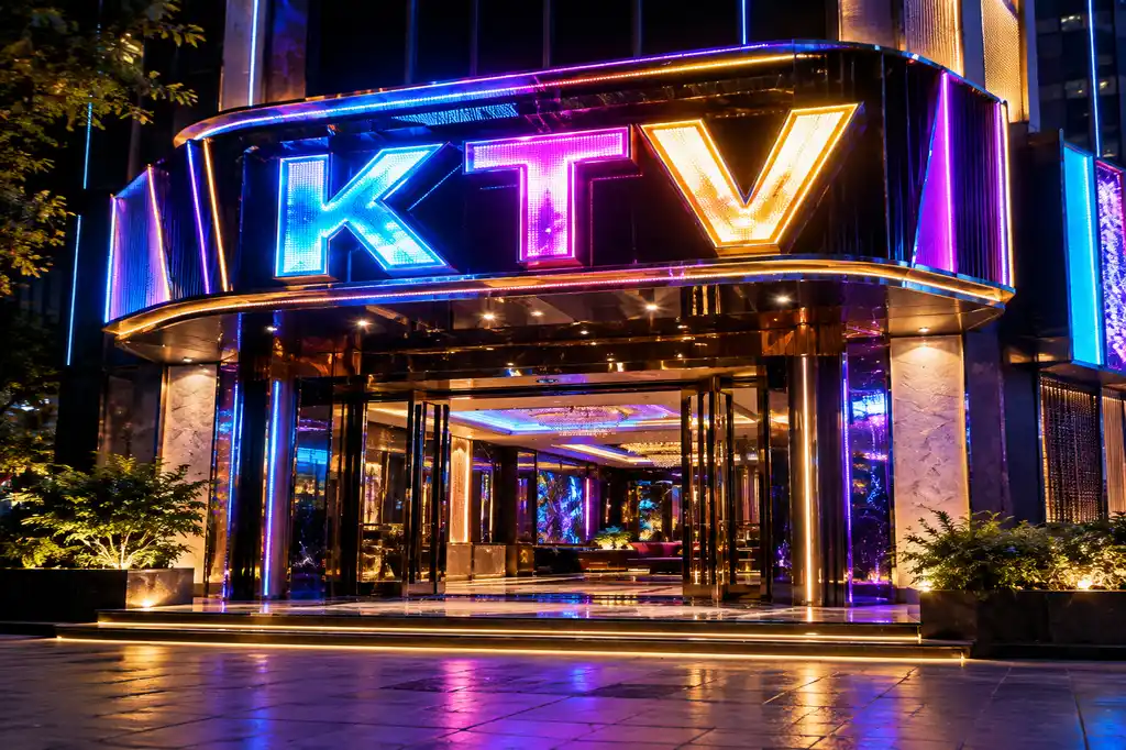 KTV Channel Letters — Day sample