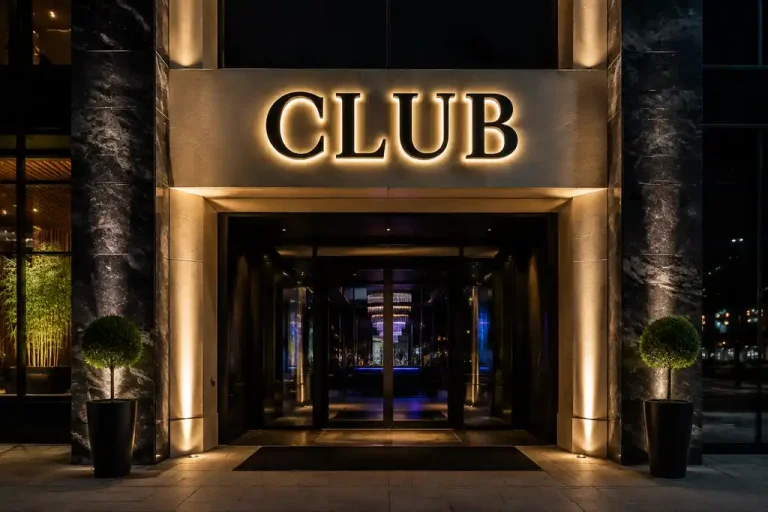 Leisure Club Channel Letters