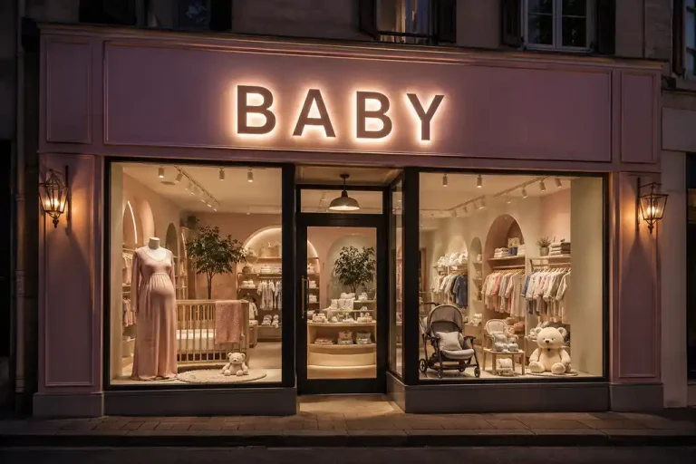 Baby & Maternity Channel Letters