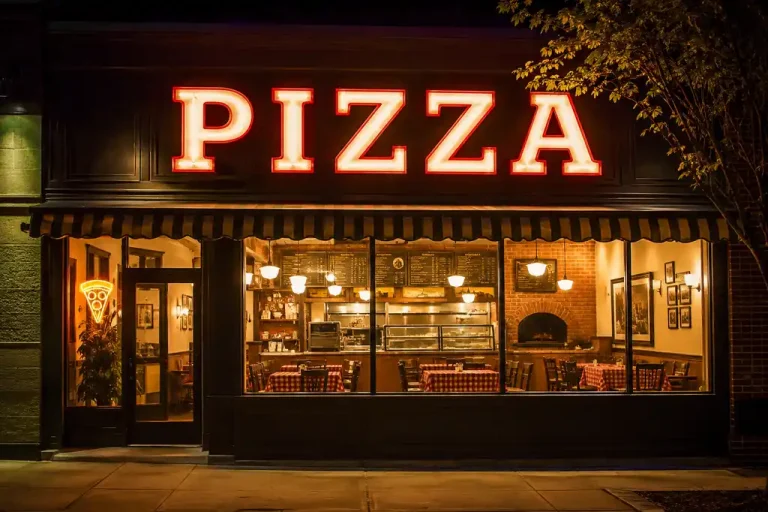 Pizza Shop Channel Letters