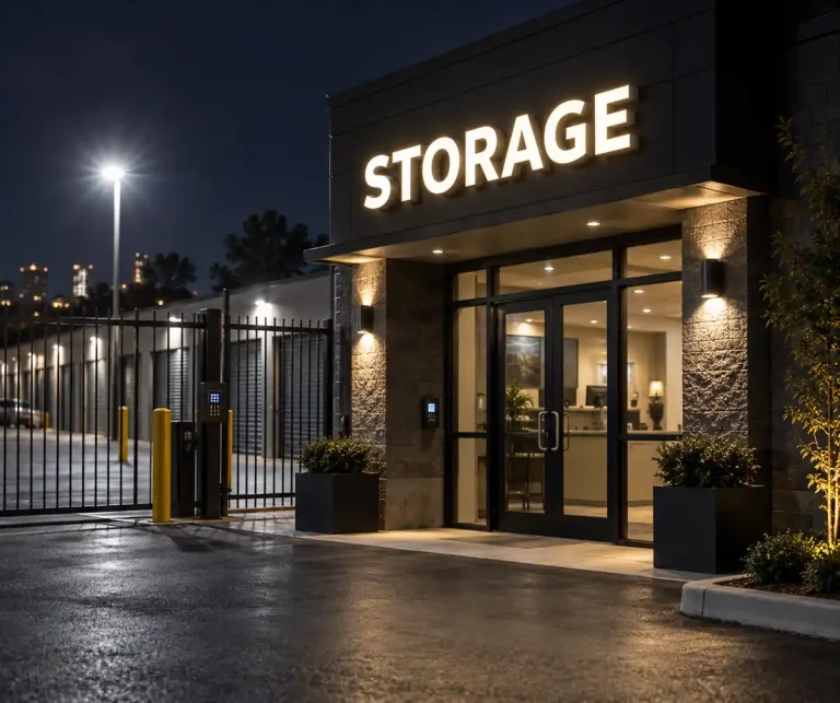 Self Storage Front Lit Channel Letters