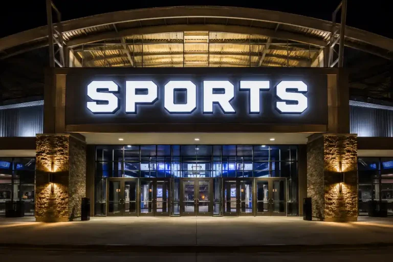 Sports Venue Channel Letters
