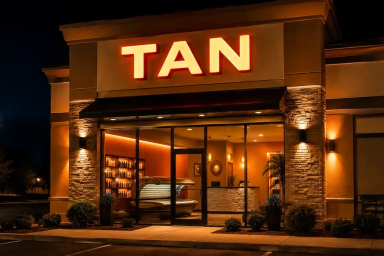 Tanning Salon Channel Letters