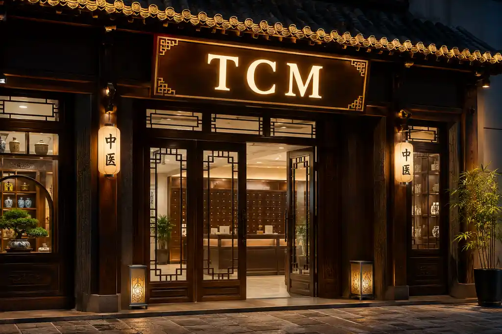 TCM Clinic Channel Letters — Day sample