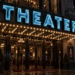 Theater Infinity Mirror Letters