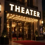 Theater Front Lit Channel Letters