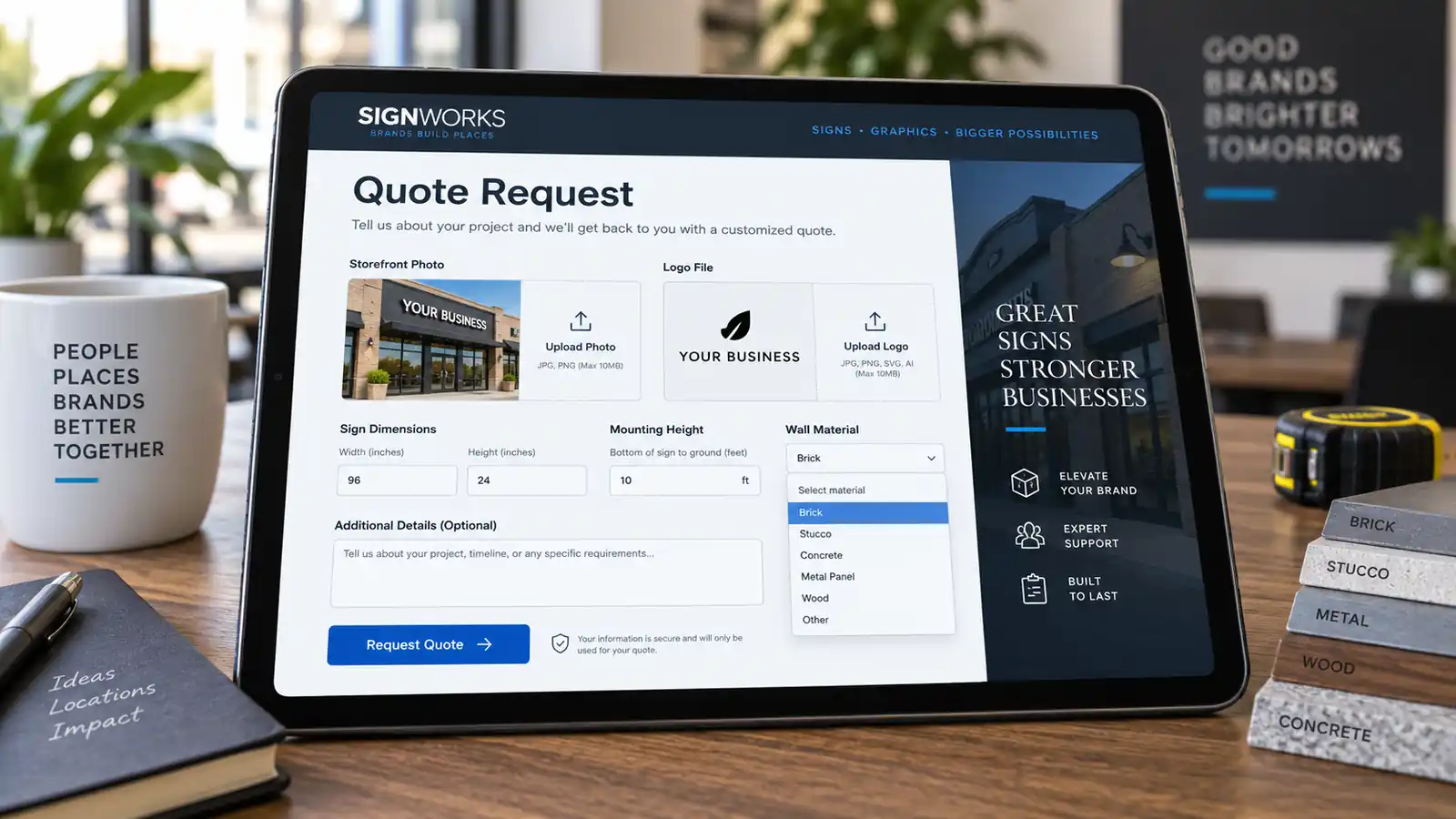 Logo readiness checklist before requesting a channel letter quote